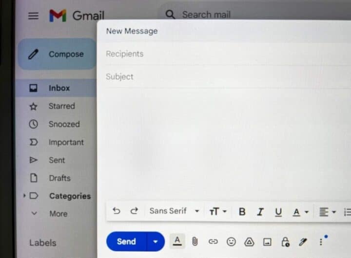 Conferme di lettura Gmail