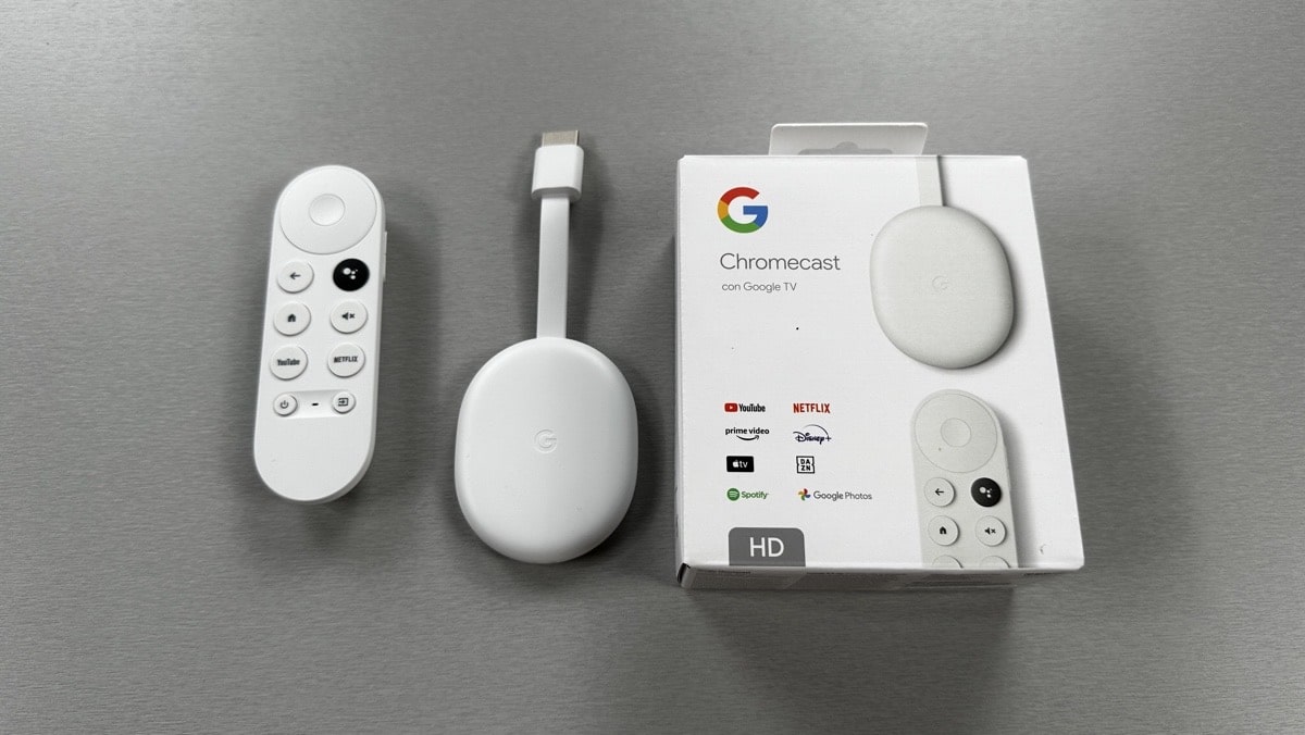 Google Chromecast con Google TV (HD) - Lettore multimediale