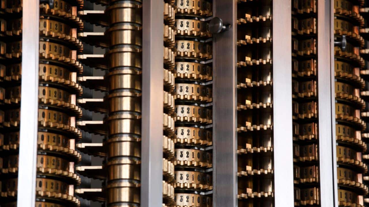 Charles Babbage's difference engine