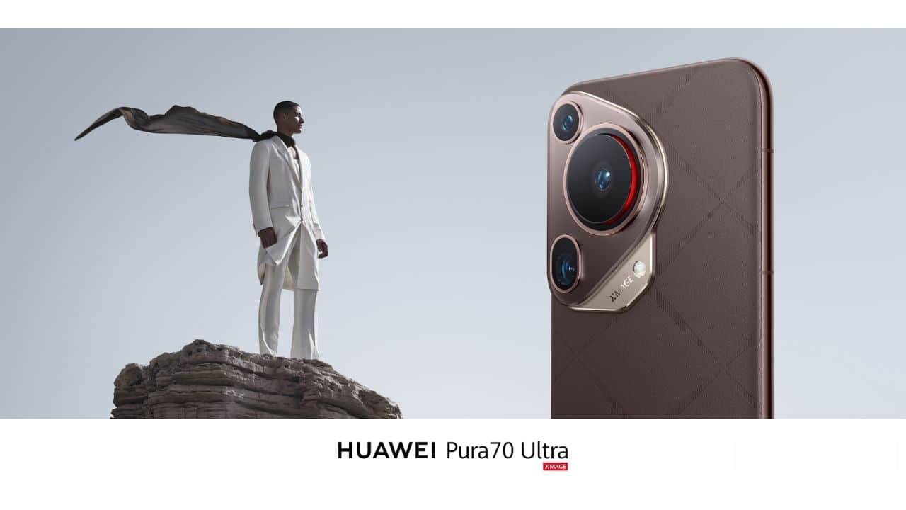Huawei Pura 70 brown