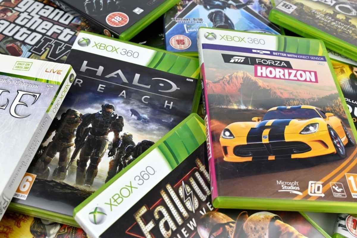 Giochi per Xbox 360 sparsi: fallout, forza horizon