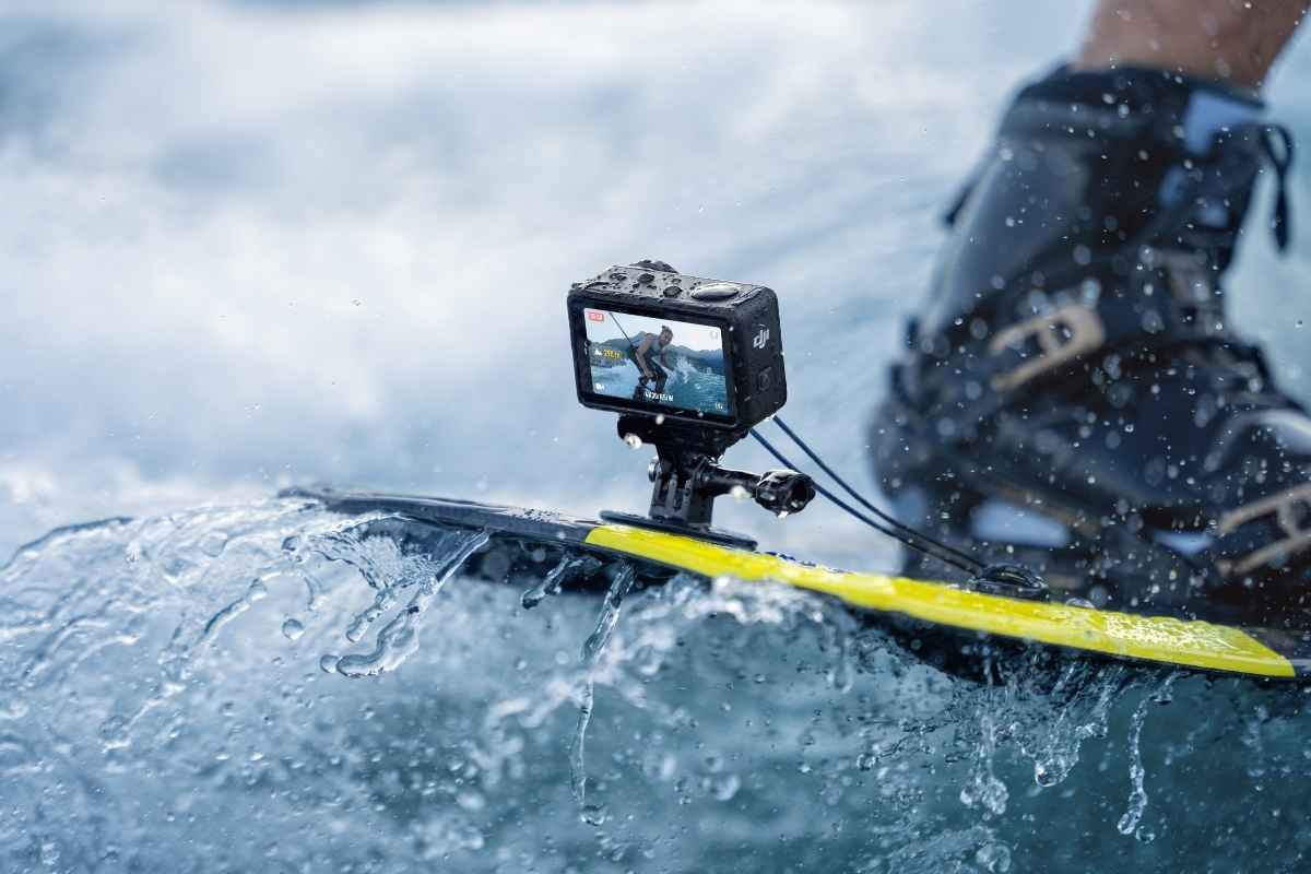 DJI Osmo Action 5 Pro su surf