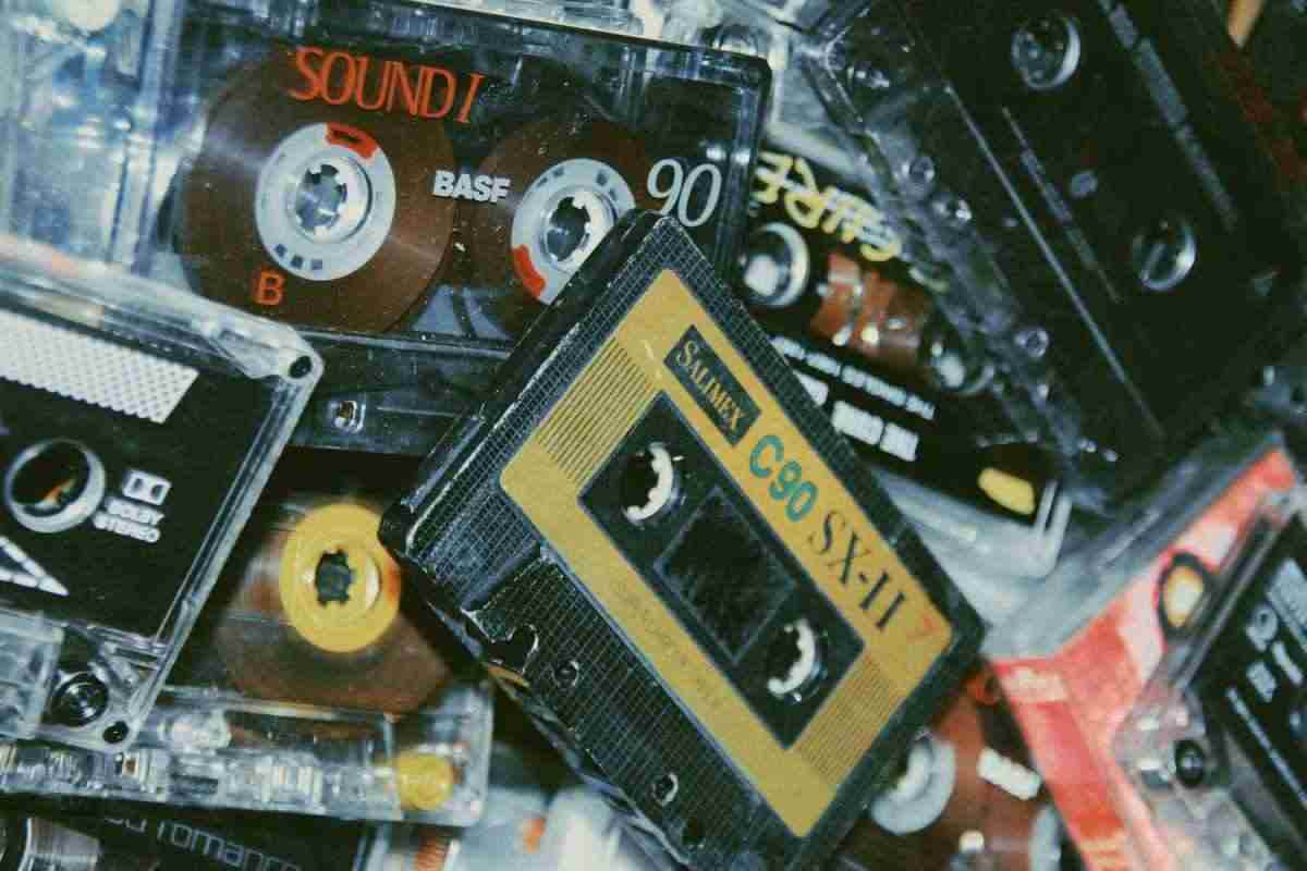 Vecchie musicassette, ricevere una fortuna