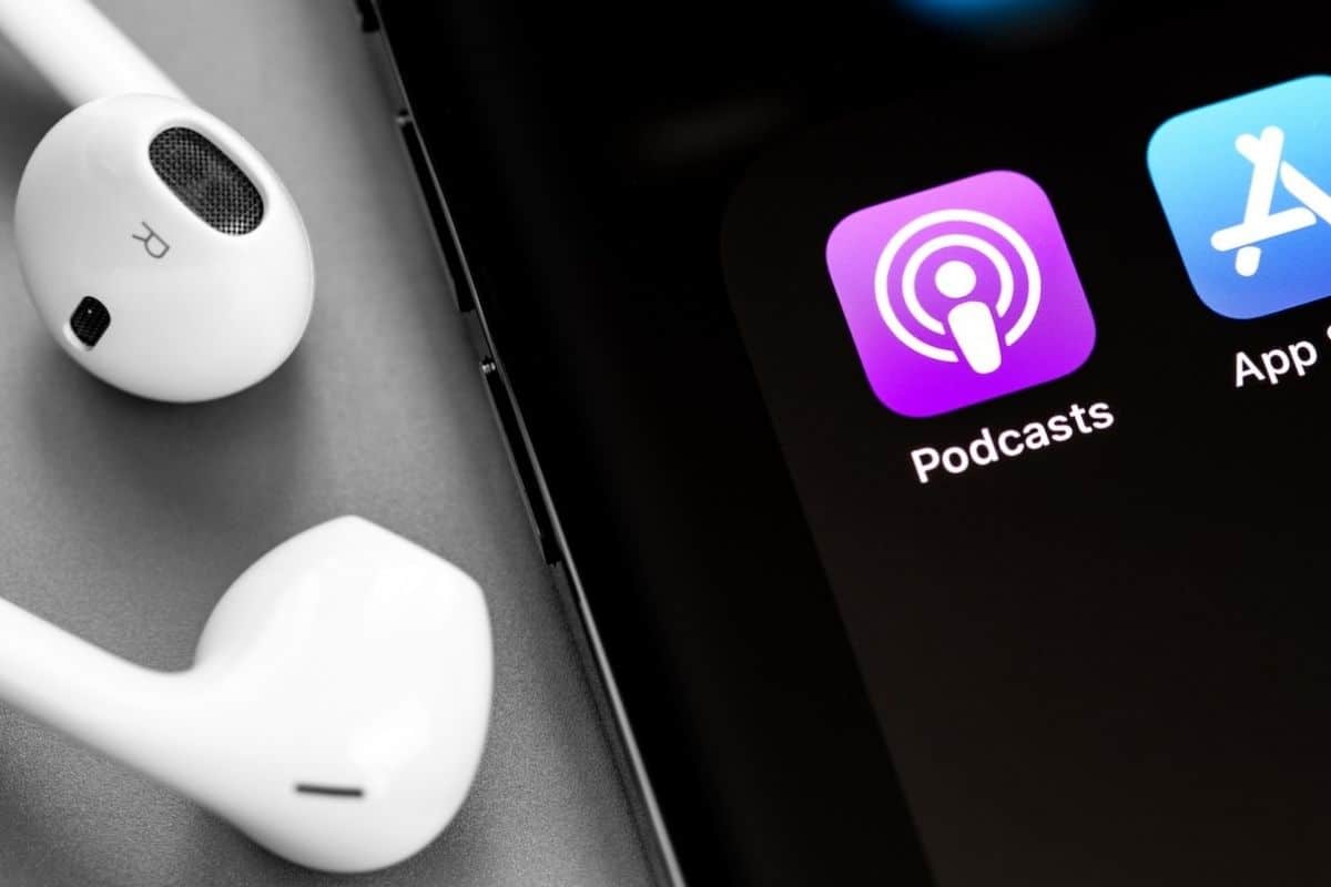 L'icona di Apple Podcast