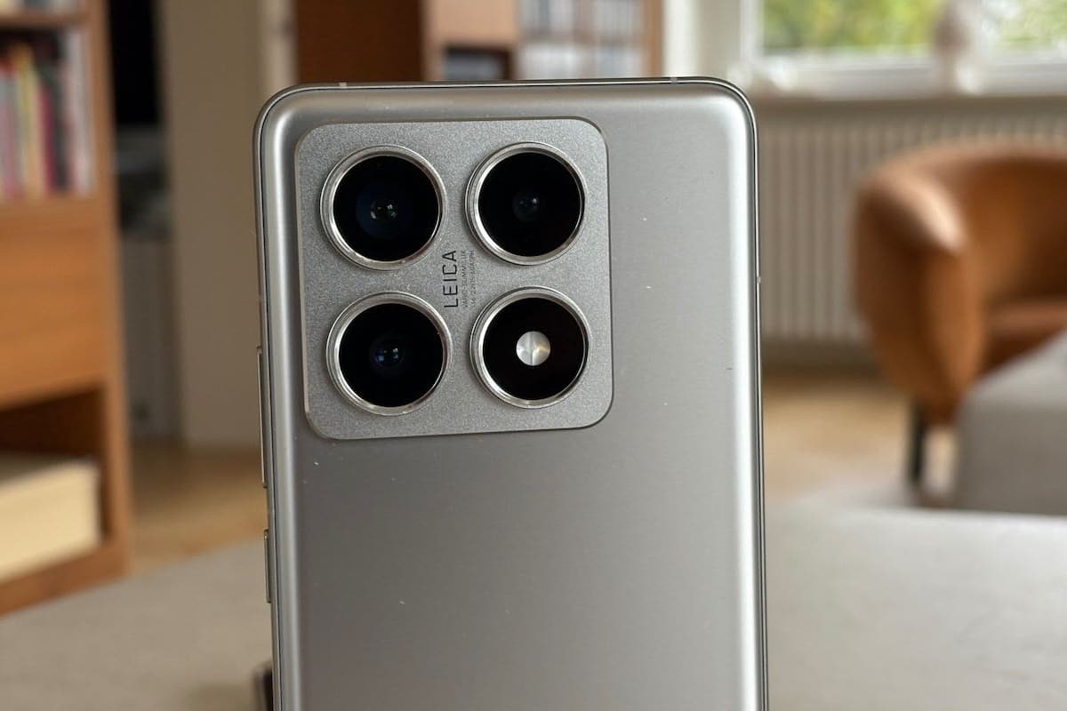 Una vista ravvicinata della Fotocamera Xiaomi 14T Pro