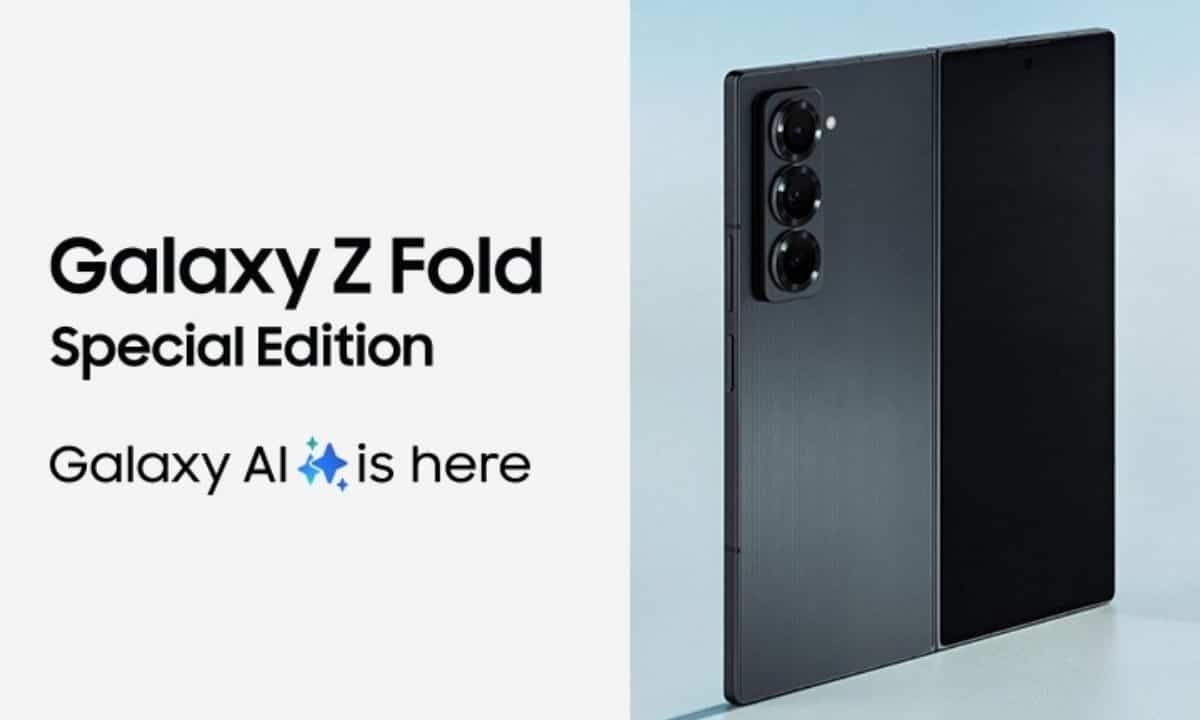 Galaxy Fold 6 Special Edition copertina