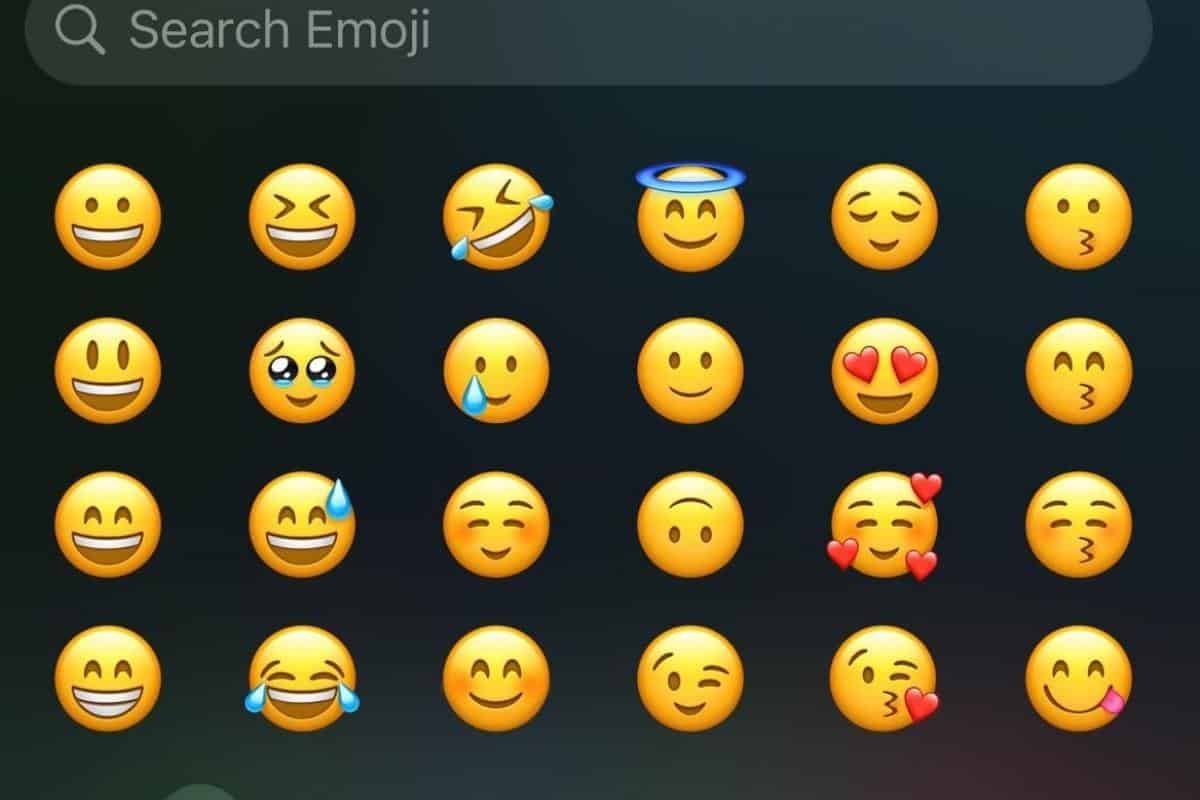 Emoji più grandi su iPhone con iOS 18