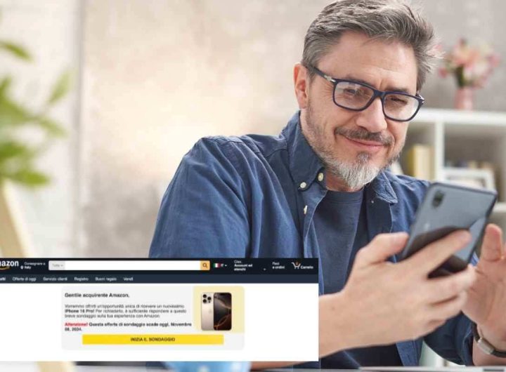 Amazon regala l'iPhone 16