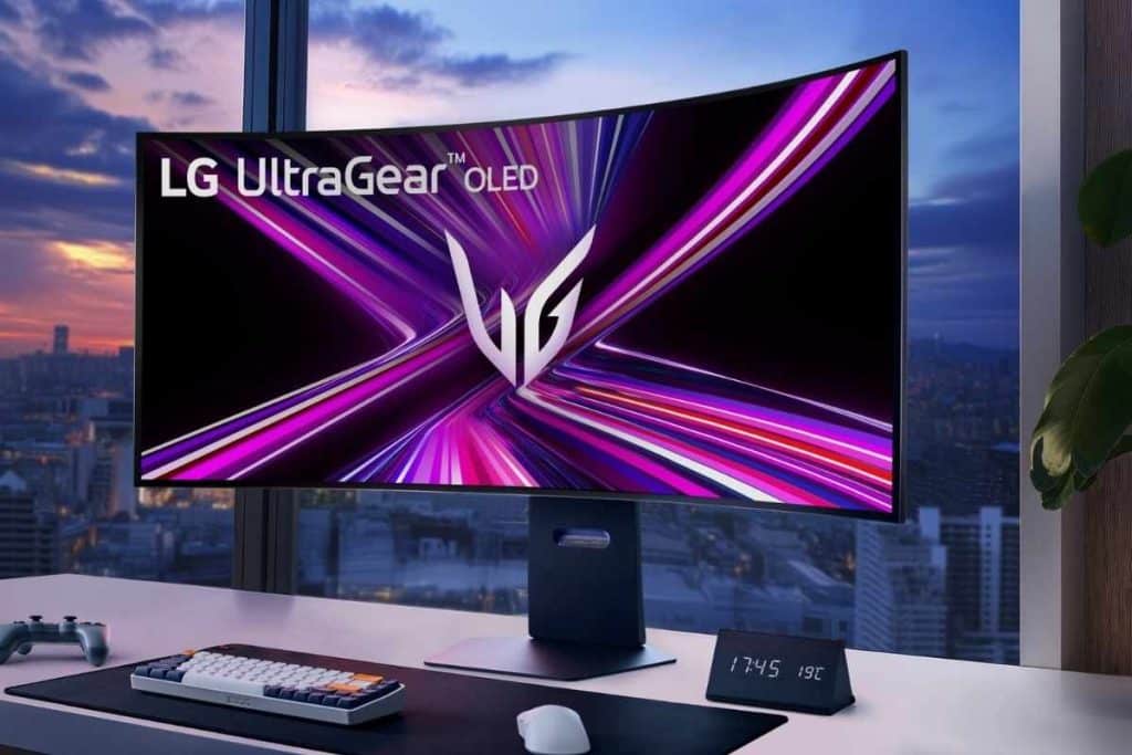 UltraGear GX9: LG presenta il primo monitor 5K pieghevole