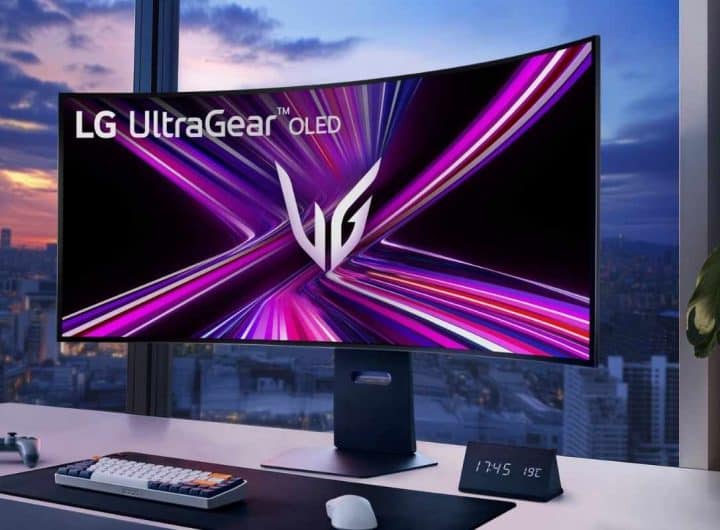 UltraGear GX9: LG presenta il primo monitor 5K pieghevole