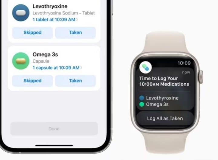 Come tracciare l'assunzione di farmaci e ricevere promemoria con Apple Watch