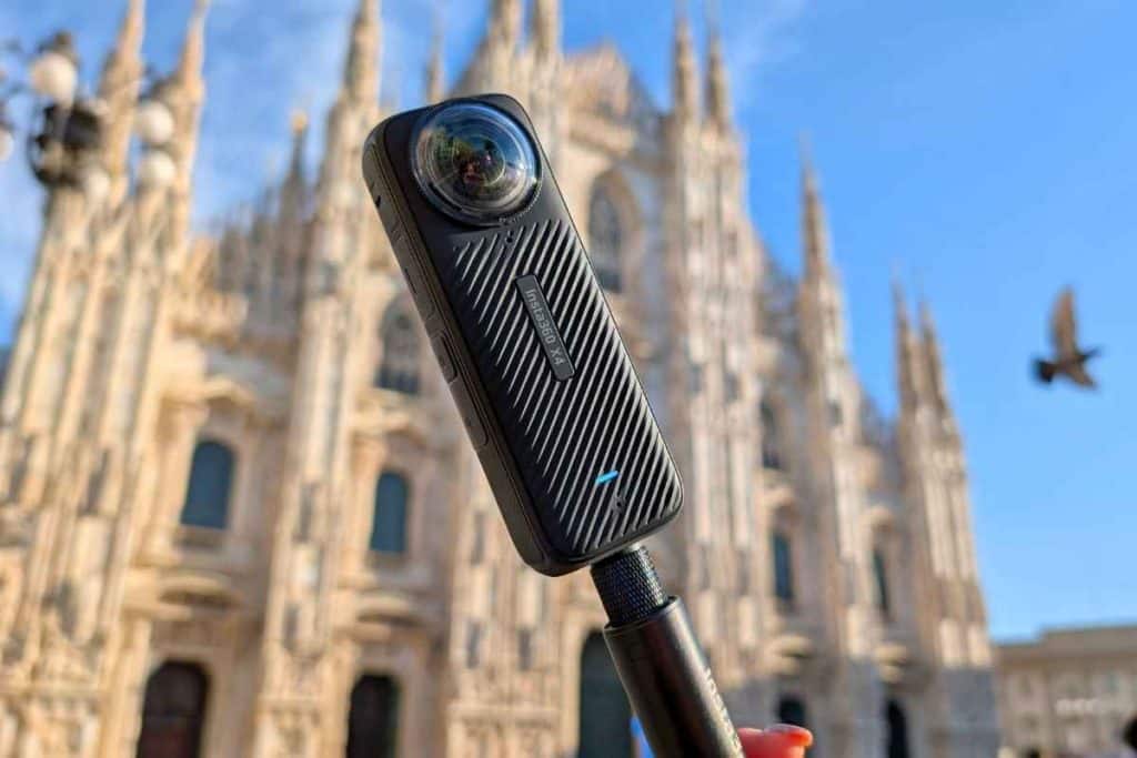 Recensione Insta360 X4, action cam a 360 gradi