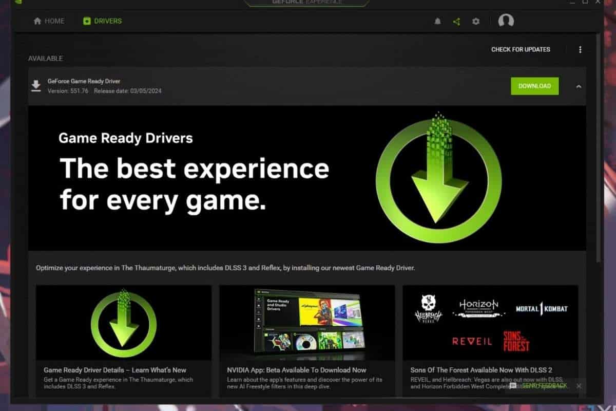 Come eseguire il rollback dei driver NVIDIA (e perché potresti volerlo fare)