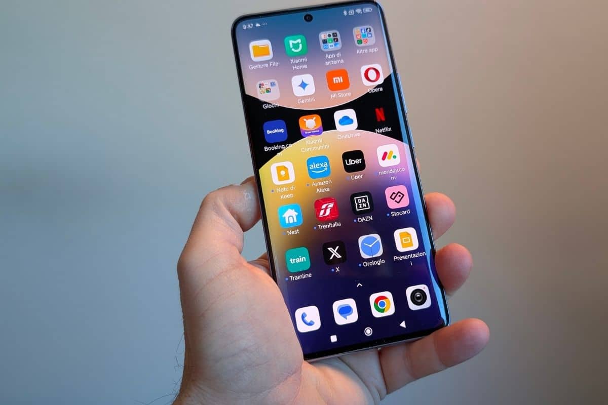 Il display di Redmi Note 14 Pro+