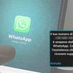 Blocco Whatsapp dopo non potrai usarlo mai più