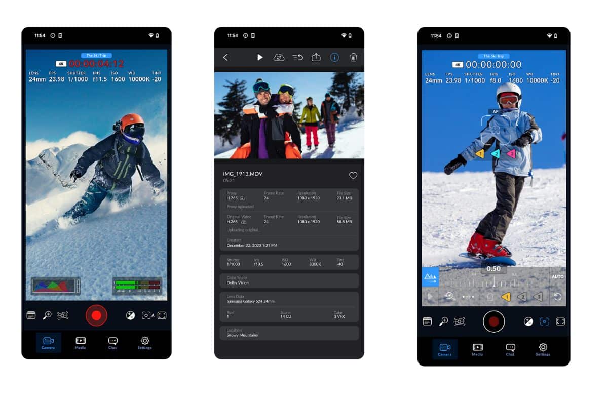 Blackmagic Camera App arriva sui device Samsung