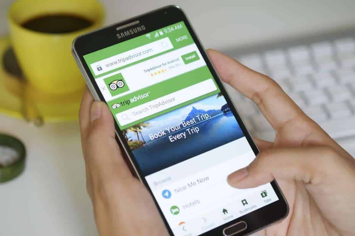 TripAdvisor app