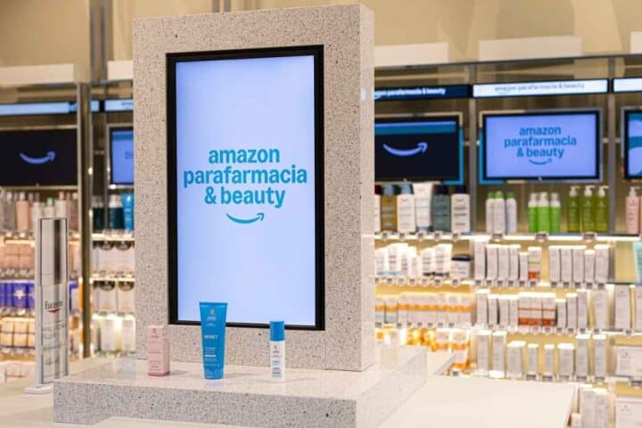 Amazon Parafarmacia & Beauty è il primo negozio Amazon in Italia, a Milano