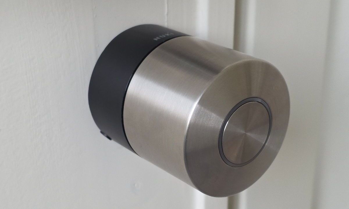 Nuki Smart Lock Pro vista da vicino