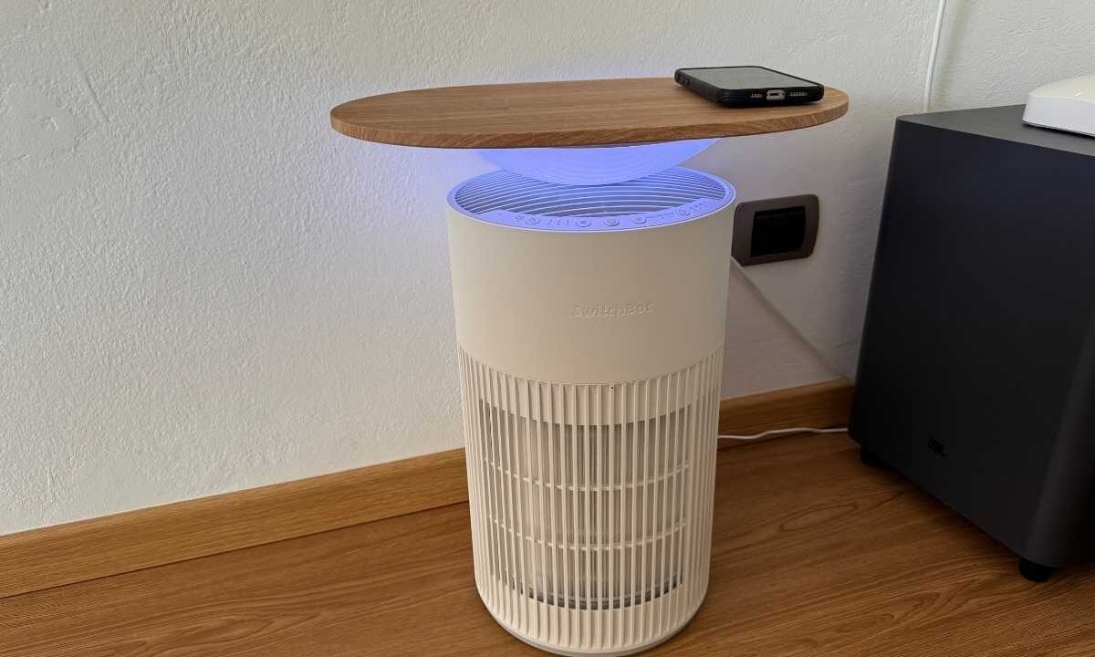 Recensione Switchbot Air Purifier Table: quando il purificatore d'aria diventa un elemento d'arredo smart