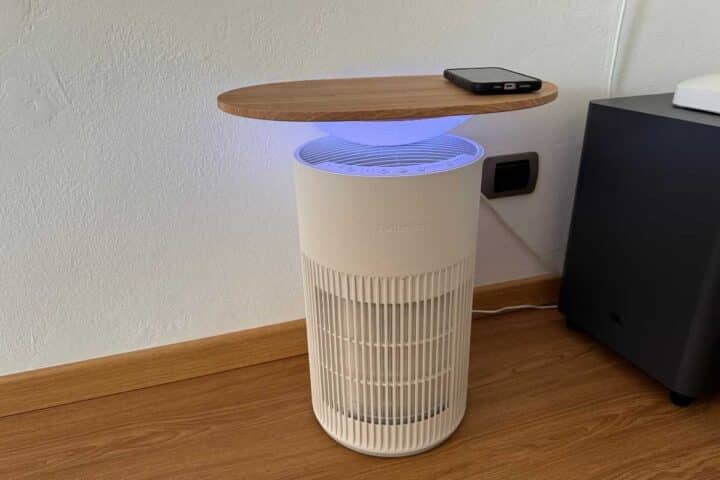 Recensione Switchbot Air Purifier Table: quando il purificatore d'aria diventa un elemento d'arredo smart